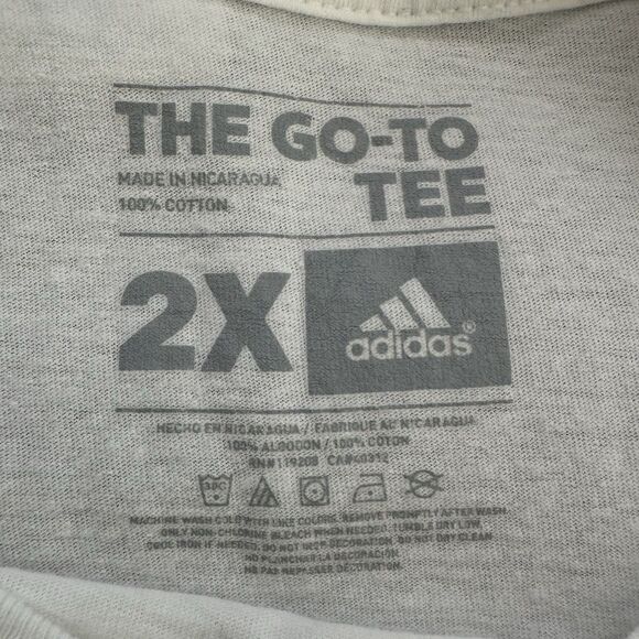 Adidas NBA San Antonio Spurs Champions T-Shirt Locker Room Edition White 2X - Picture 13 of 13